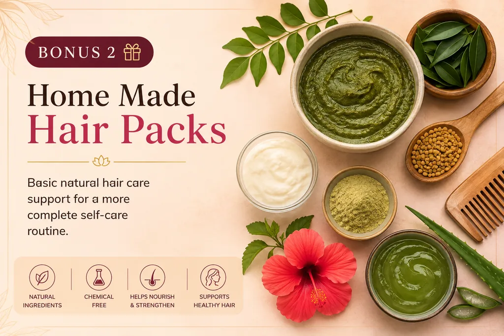 Homemade hair packs bonus
